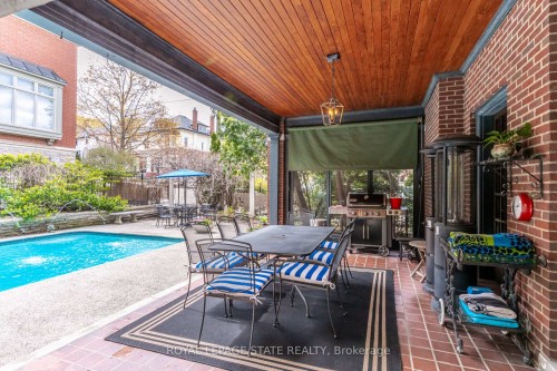 5 Undercliffe Avenue, Hamilton, ON - Outdoor With In Ground Pool With Deck Patio Veranda With Exterior