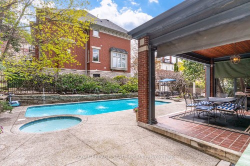 5 Undercliffe Avenue, Hamilton, ON - Outdoor With In Ground Pool With Deck Patio Veranda