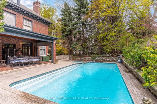 5 Undercliffe Avenue, Hamilton, ON - Outdoor With In Ground Pool With Deck Patio Veranda