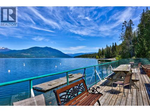 3935 Eagle Bay Road Unit# 7B, Eagle Bay, BC - Outdoor With Body Of Water With Deck Patio Veranda With View