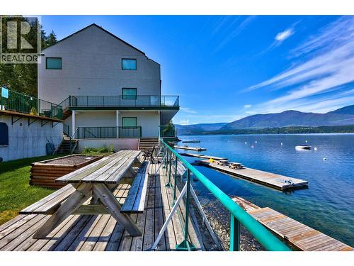 3935 Eagle Bay Road Unit# 7B, Eagle Bay, BC - Outdoor With Body Of Water With Deck Patio Veranda