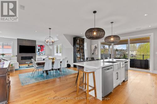 3047 Grenville Drive, Mississauga, ON - Indoor With Fireplace