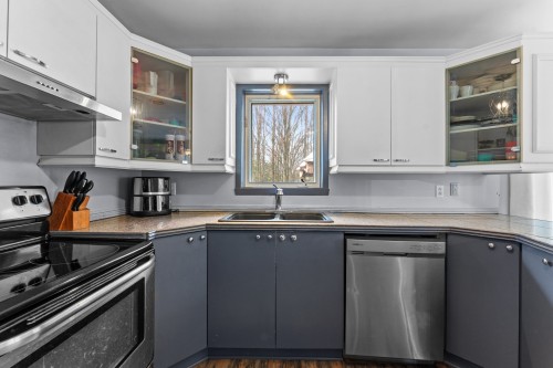 Kitchen - 42 Rue Xavier, Saint-Lin/Laurentides, QC - Indoor Photo Showing Kitchen With Double Sink