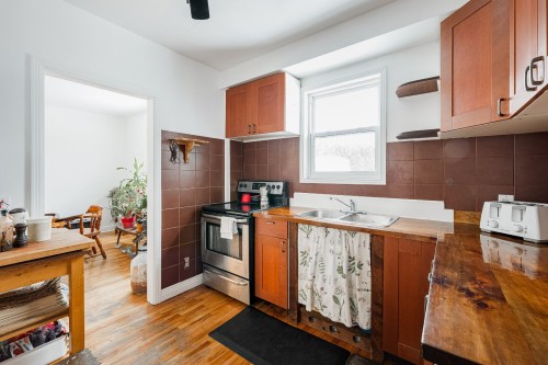 Cuisine - 3680 Rue Broadway, Montréal (Lachine), QC - Indoor Photo Showing Kitchen With Double Sink