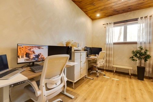 Chambre à coucher - 1661 Rue Des Tangaras, Prévost, QC - Indoor Photo Showing Office