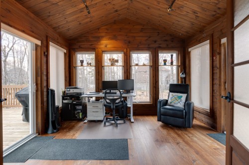 Salle familiale - 1661 Rue Des Tangaras, Prévost, QC - Indoor Photo Showing Office