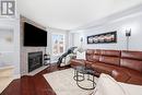 3403 Chartrand Crescent, Mississauga, ON  - Indoor Photo Showing Living Room With Fireplace 