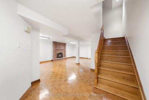 2978 Pettigrew Crescent, Mississauga, ON - Indoor Photo Showing Other Room With Fireplace