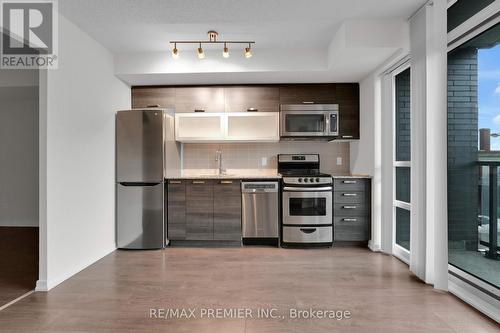343 - 68 Abell Street, Toronto, ON - Indoor Photo Showing Kitchen With Stainless Steel Kitchen