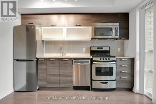 343 - 68 Abell Street, Toronto, ON - Indoor Photo Showing Kitchen With Stainless Steel Kitchen