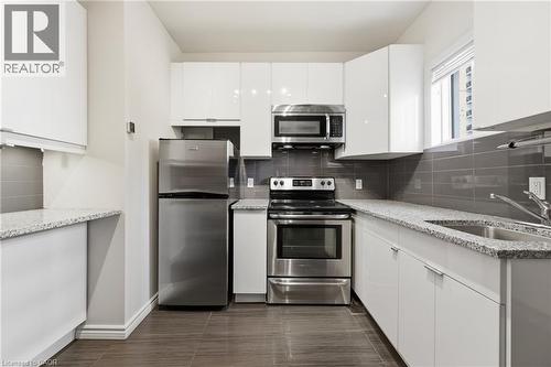 252 King Street W, Hamilton, ON - Indoor Photo Showing Kitchen With Stainless Steel Kitchen With Upgraded Kitchen
