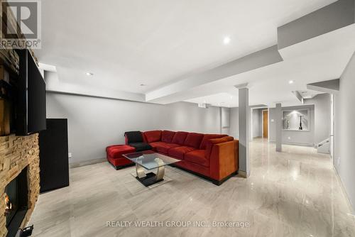 185 Regency View Heights, Vaughan, ON - Indoor With Fireplace