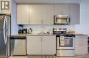 85 Duke Street W Unit# 1007, Kitchener, ON  - Indoor Photo Showing Kitchen With Double Sink With Upgraded Kitchen 