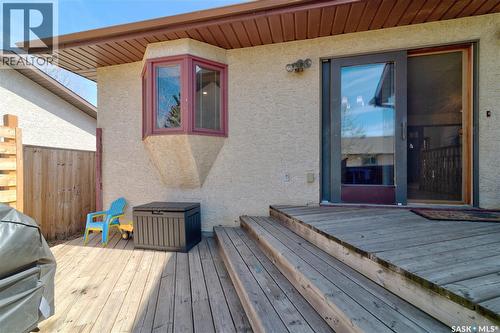 1434 Sidler Drive N, Regina, SK - Outdoor With Deck Patio Veranda With Exterior