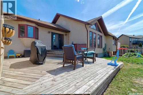 1434 Sidler Drive N, Regina, SK - Outdoor With Deck Patio Veranda With Exterior