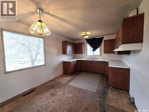 314 2Nd Avenue, Young, SK - Indoor Photo Showing Kitchen With Double Sink