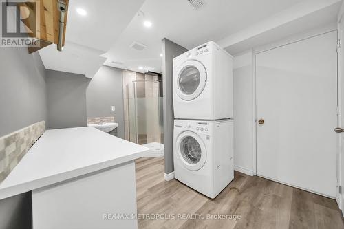 3 Pc Bathroom - Basement - 5 Westhampton Way, Hamilton, ON - Indoor Photo Showing Laundry Room