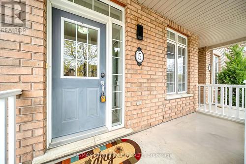 Front Entrance - Door Side - 5 Westhampton Way, Hamilton, ON - Outdoor With Deck Patio Veranda With Exterior