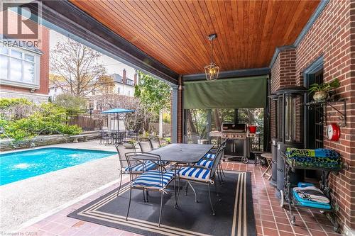 5 Undercliffe Avenue, Hamilton, ON - Outdoor With In Ground Pool With Deck Patio Veranda With Exterior