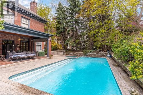 5 Undercliffe Avenue, Hamilton, ON - Outdoor With In Ground Pool With Deck Patio Veranda