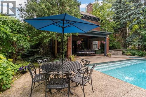 5 Undercliffe Avenue, Hamilton, ON - Outdoor With In Ground Pool With Deck Patio Veranda