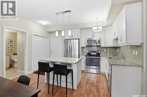 323 1025 Moss Avenue, Saskatoon, SK - Indoor Photo Showing Kitchen With Upgraded Kitchen