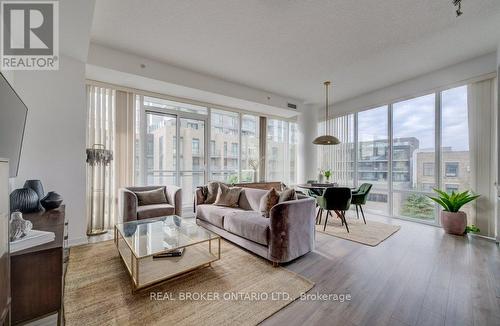 308 - 85 Duke Street W, Kitchener, ON - Indoor Photo Showing Living Room