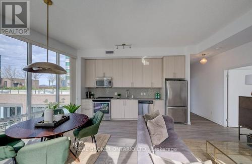 308 - 85 Duke Street W, Kitchener, ON - Indoor Photo Showing Kitchen