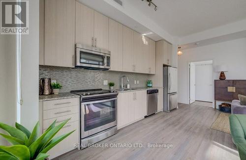 308 - 85 Duke Street W, Kitchener, ON - Indoor Photo Showing Kitchen