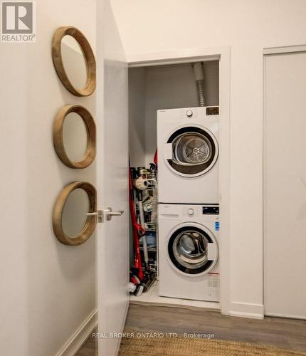 308 - 85 Duke Street W, Kitchener, ON - Indoor Photo Showing Laundry Room