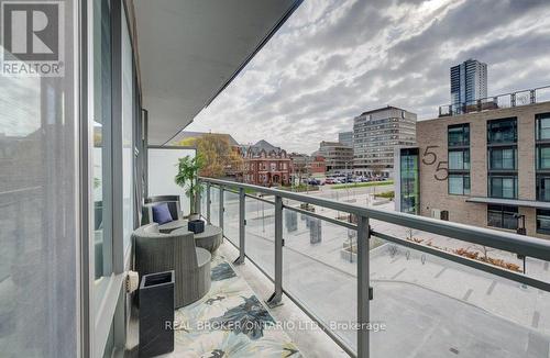 308 - 85 Duke Street W, Kitchener, ON - Outdoor With Balcony With Exterior