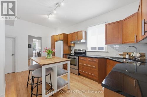 107 Rochester Street, Ottawa, ON - Indoor Photo Showing Kitchen With Double Sink
