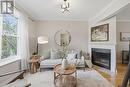 107 Rochester Street, Ottawa, ON  - Indoor Photo Showing Living Room With Fireplace 