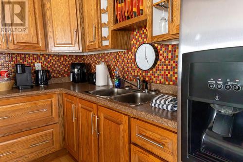 6 Spruce Lane, St Anthony, NL - Indoor Photo Showing Kitchen With Double Sink