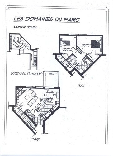 Plan (croquis) - 5-7655 Rue Lautrec, Brossard, QC - Other