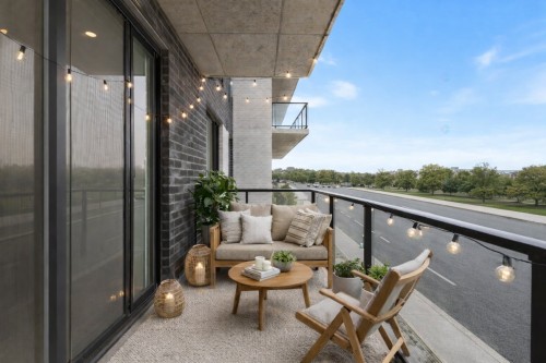 Balcony - 205-10130 Rue Lauraine-Vaillancourt, Montréal (Ahuntsic-Cartierville), QC - Outdoor With Exterior