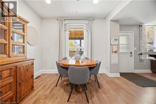 83 Province Street N, Hamilton, ON - Indoor Photo Showing Dining Room