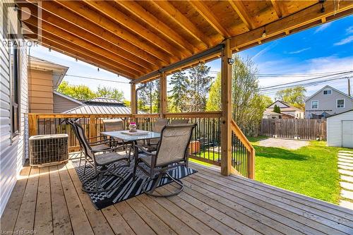 83 Province Street N, Hamilton, ON - Outdoor With Deck Patio Veranda With Exterior