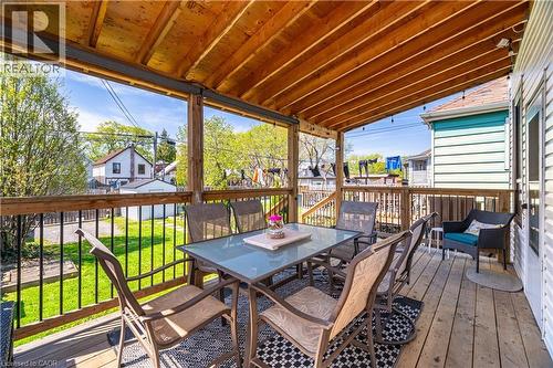 83 Province Street N, Hamilton, ON - Outdoor With Deck Patio Veranda With Exterior