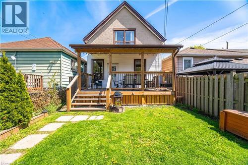 83 Province Street N, Hamilton, ON - Outdoor With Deck Patio Veranda