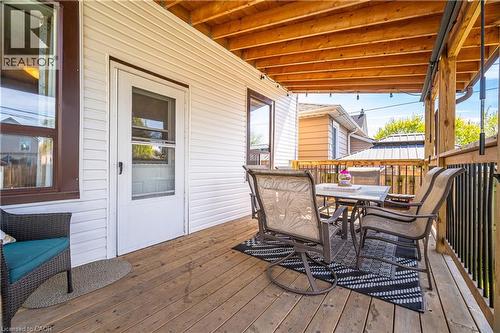 83 Province Street N, Hamilton, ON - Outdoor With Deck Patio Veranda With Exterior