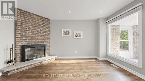 57 Longmeadow Crescent, Markham, ON - Indoor Photo Showing Living Room With Fireplace