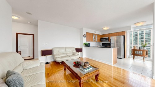 1603-235 Sherway Gardens Road, Toronto, ON - Indoor Photo Showing Living Room