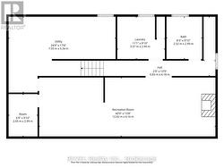 Basement Level  Floor Plan - 