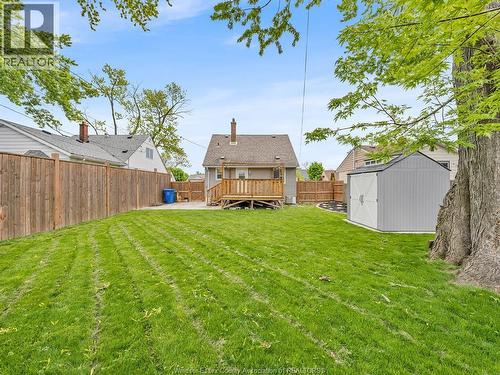 1633 Olive, Windsor, ON - Outdoor With Deck Patio Veranda With Backyard