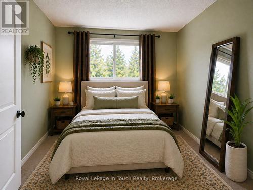 Bedroom 3 Staged - 4 - 233 Innisfil Street, Barrie (Allandale Centre), ON - Indoor Photo Showing Bedroom