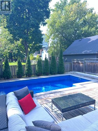 518 Hager Avenue, Burlington, ON - Outdoor With In Ground Pool With Backyard