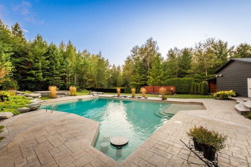 Piscine - 117 Rue Lacoste, Shefford, QC - Outdoor With In Ground Pool With Backyard