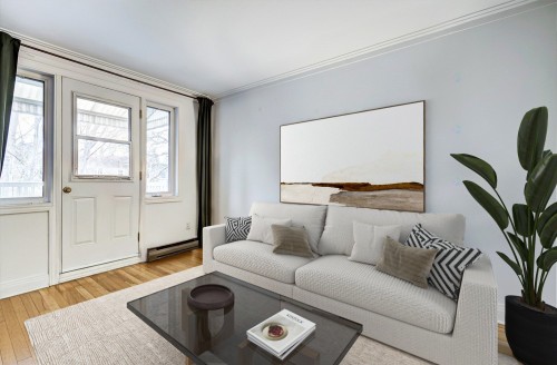 Salon - 7032 Rue Lacroix, Montréal (Le Sud-Ouest), QC - Indoor Photo Showing Living Room