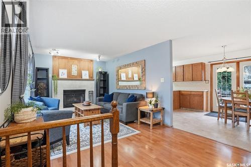 174 Rao Crescent, Saskatoon, SK - Indoor With Fireplace